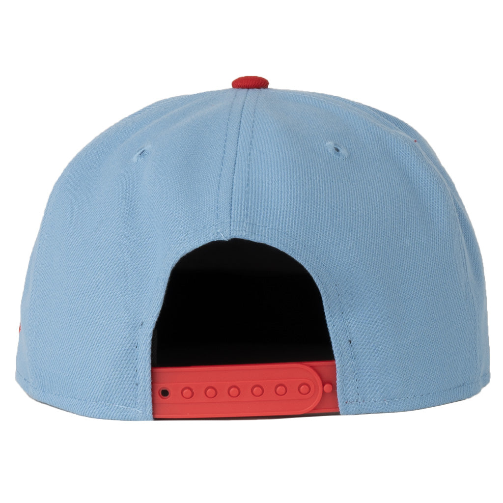 NCAA Arizona Wildcats New Era Two-Tone Primary Baseball Jersey Hook 9FIFTY Snapback Hat - Blue