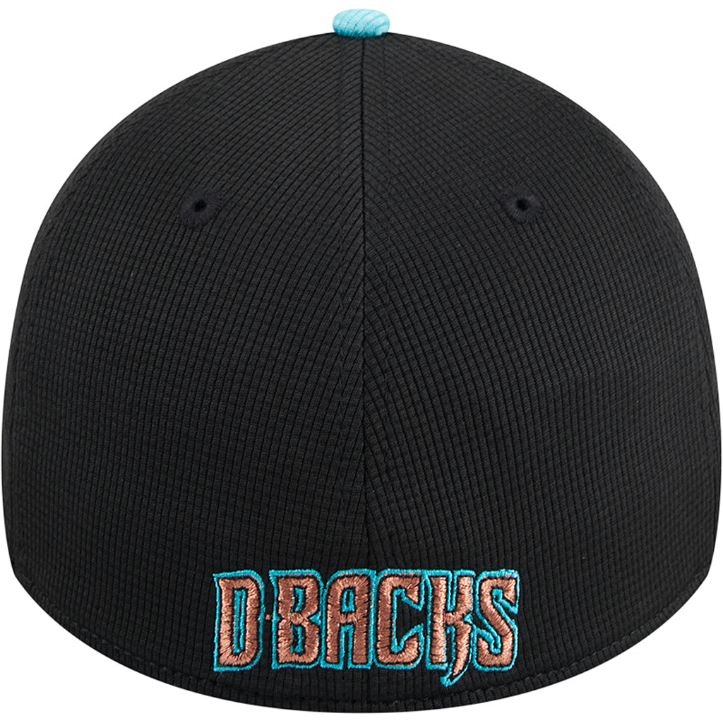 MLB Arizona Diamondbacks New Era 2025 Batting Practice 39THIRTY Flex Fit Hat - Black