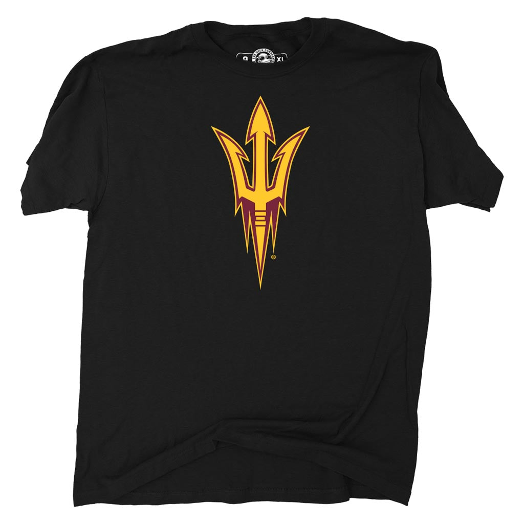 NCAA Arizona State Sun Devils The Duck Company Primary T-Shirt - Black