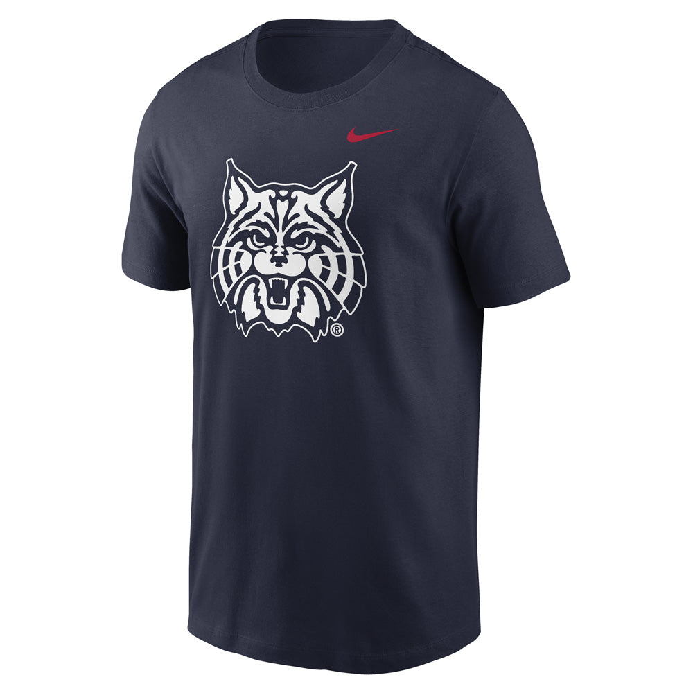 NCAA Arizona Wildcats Nike Mascot Logo Essential T-Shirt - Navy