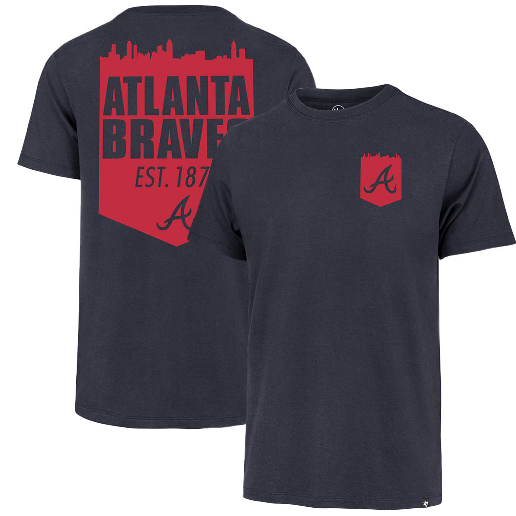 MLB Atlanta Braves '47 City Franklin T-Shirt - Navy