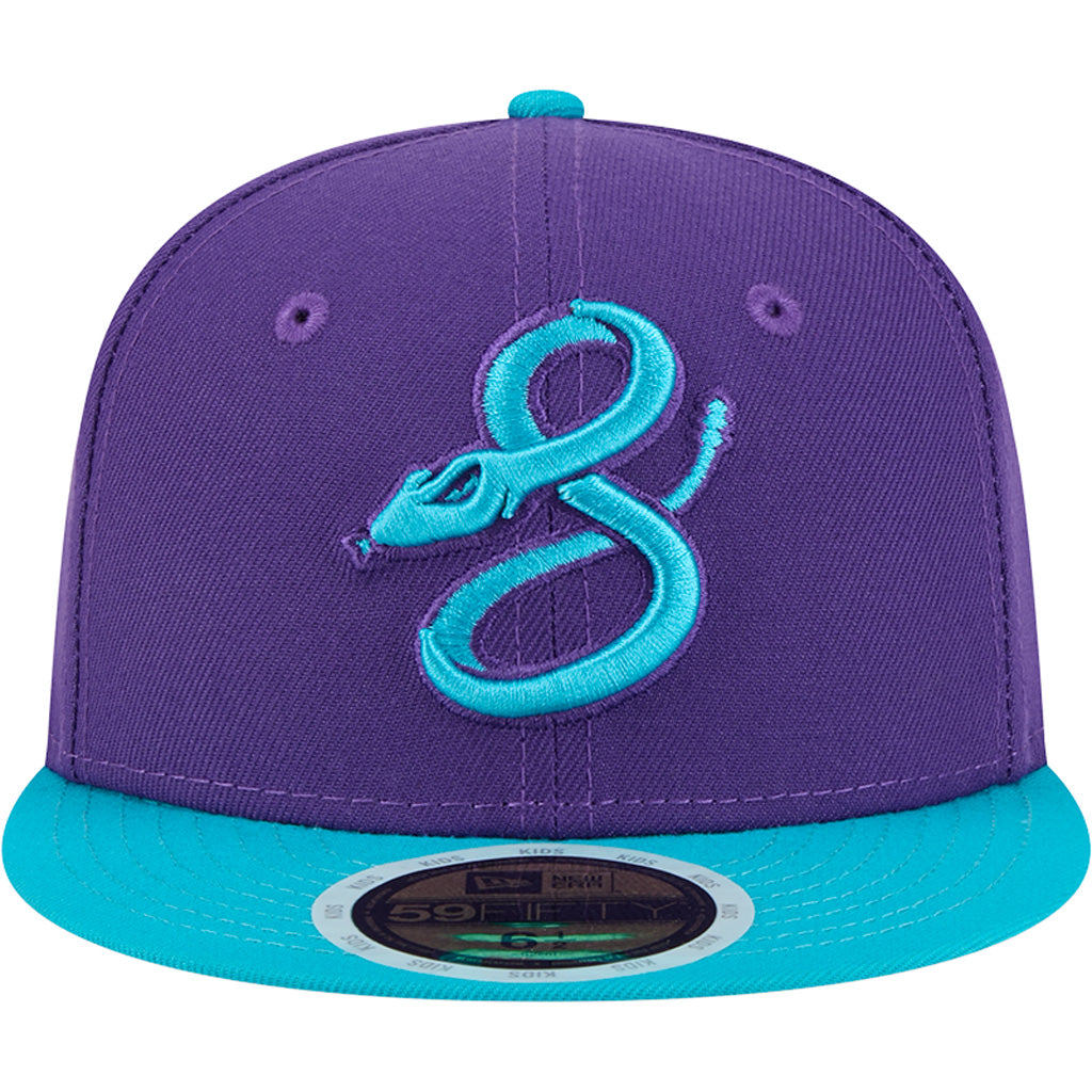MLB Arizona Diamondbacks Youth New Era 2025 City Connect Authentic Collection 59FIFTY Fitted Hat - Purple