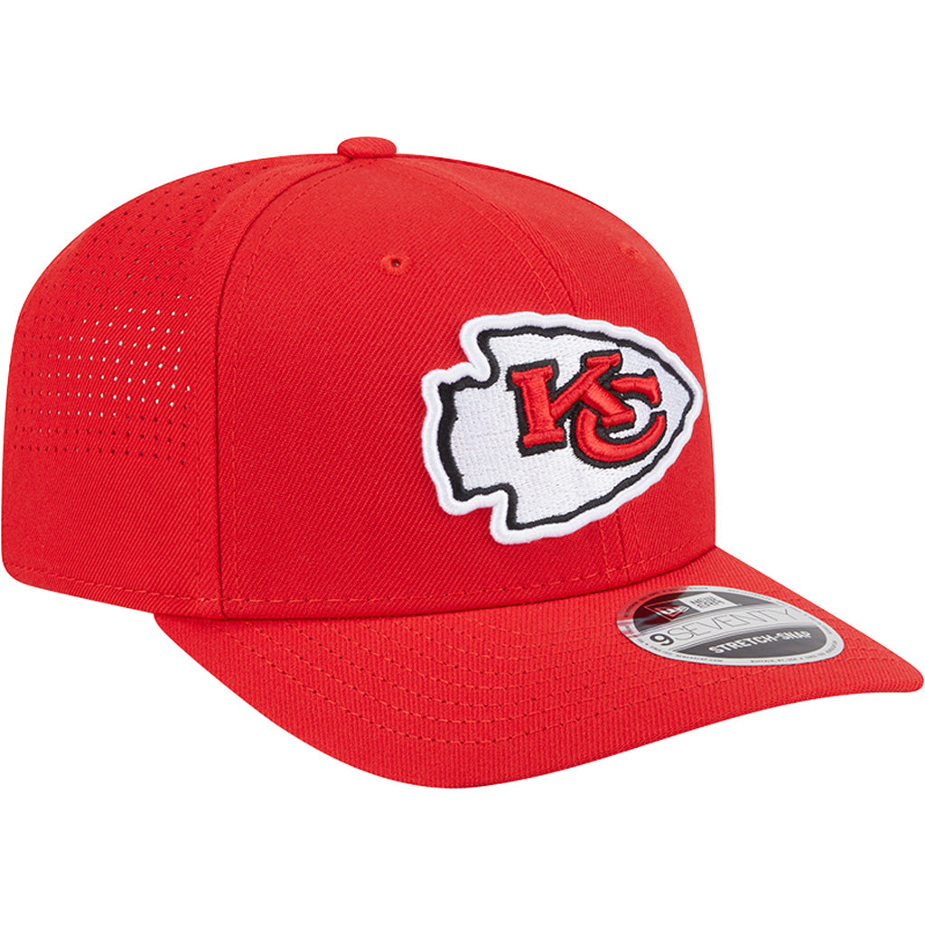 NFL Kansas City Chiefs New Era Performance 9SEVENTY Stretch-Snapback Hat - Red