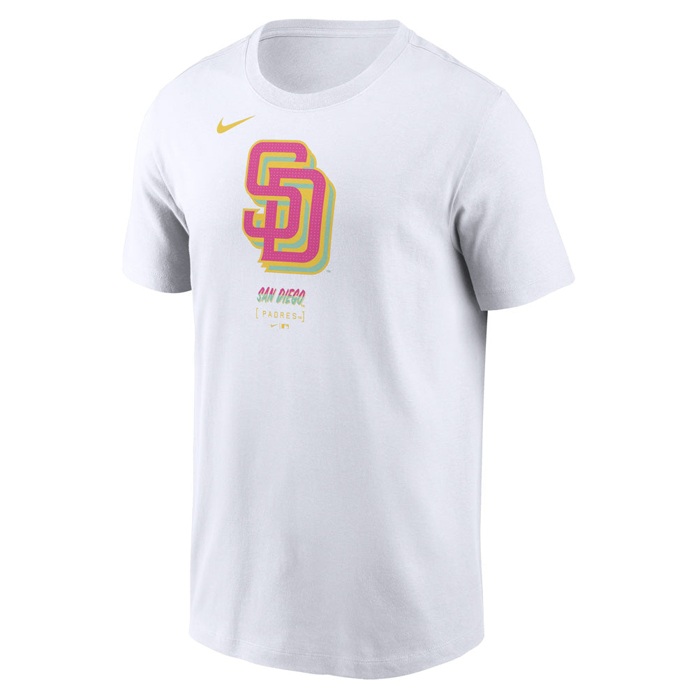 MLB San Diego Padres Nike City Connect Logo Essential T-Shirt - White