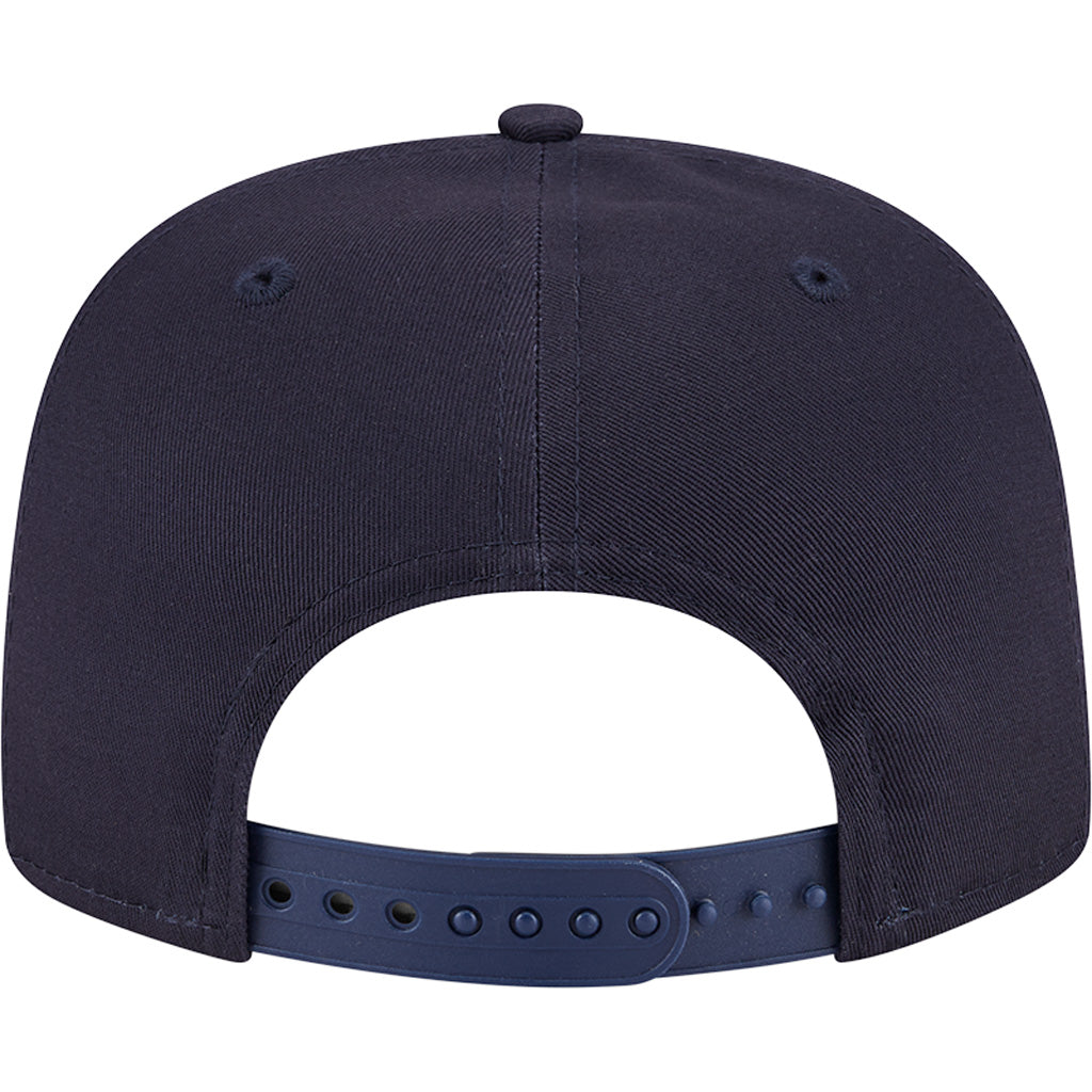 MLB Atlanta Braves New Era Team Text Golfer Snapback Hat - Navy