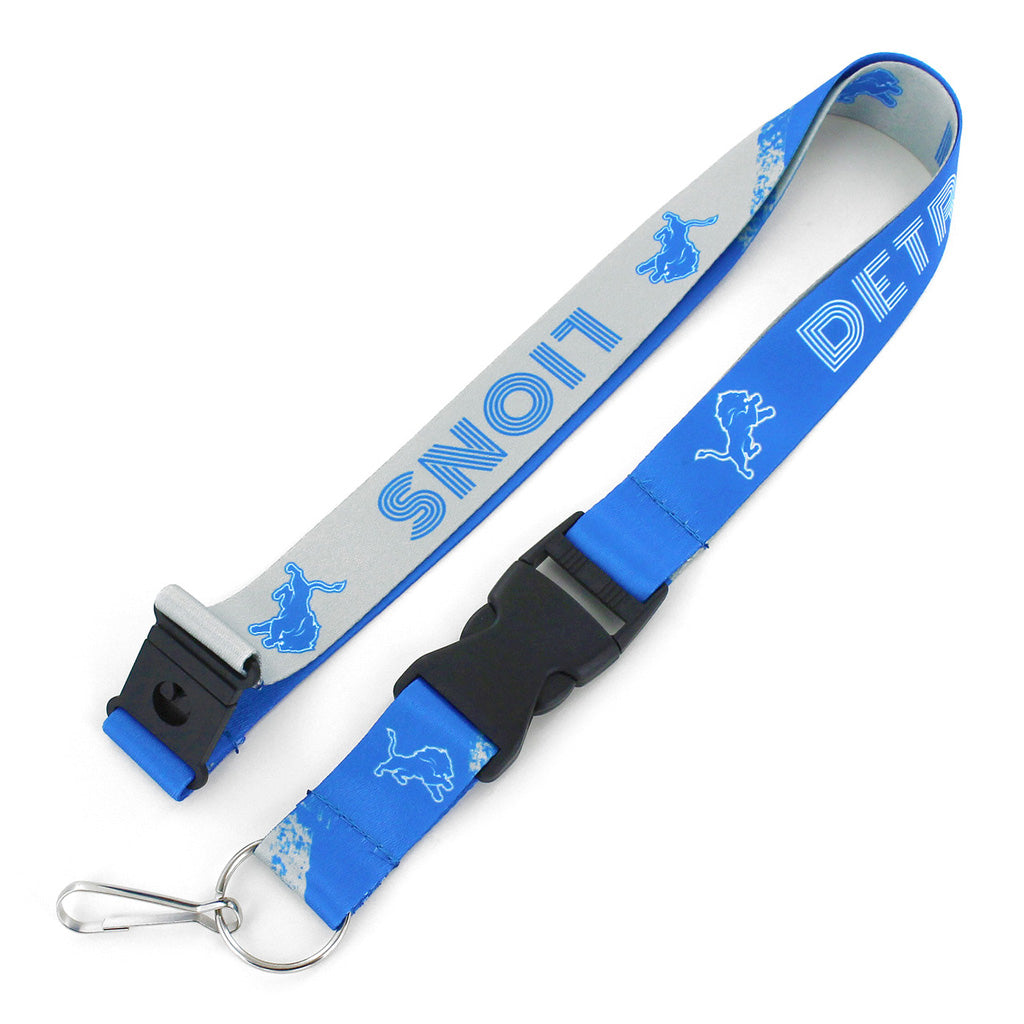 NFL Detroit Lions Aminco Crossfade Lanyard