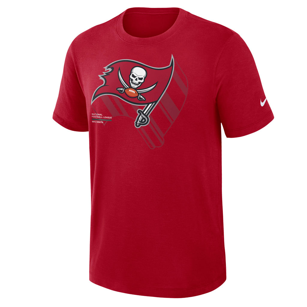 NFL Tampa Bay Buccaneers Nike Slub T-Shirt - Red