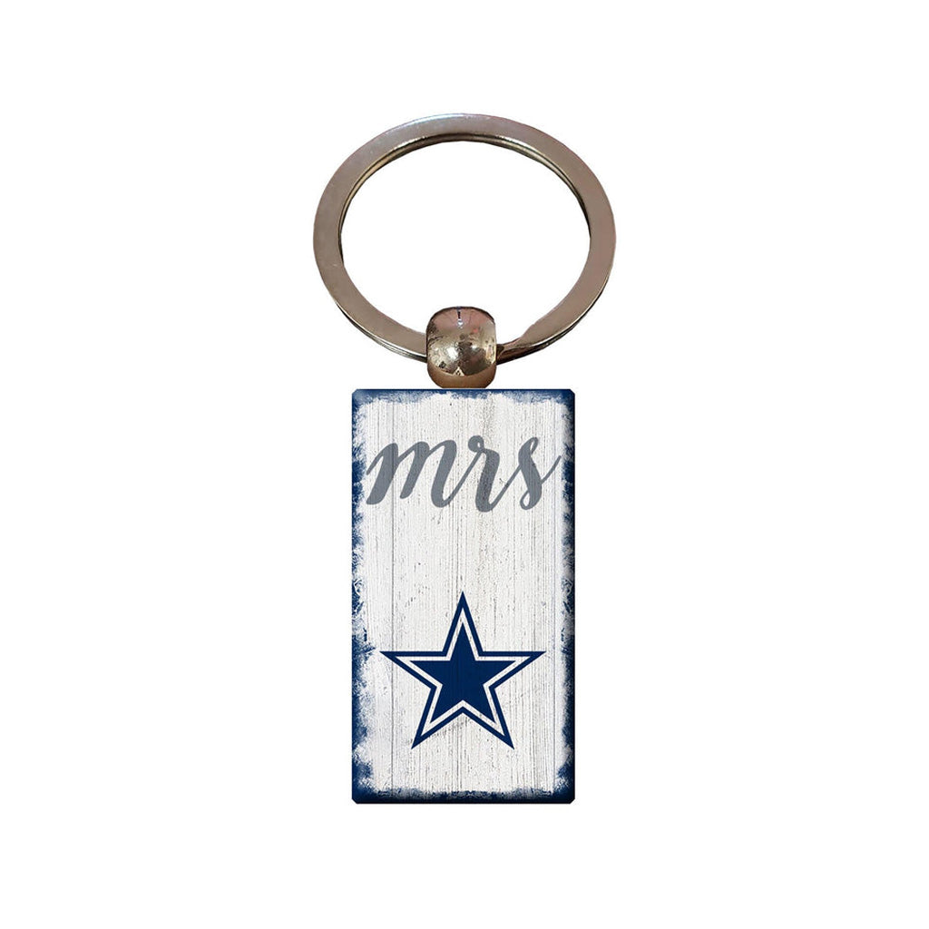 NFL Dallas Cowboys Fan Creations Mrs Keychain