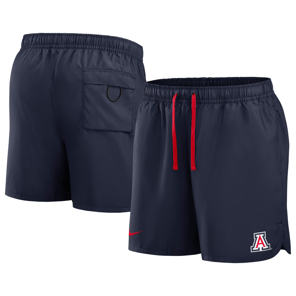 NCAA Arizona Wildcats Nike Woven Flow Short - Navy