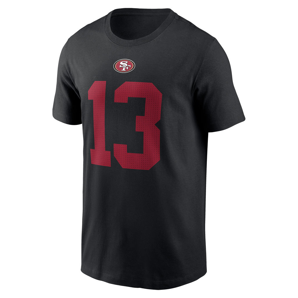 NFL San Francisco 49ers Brock Purdy Nike Name & Number T - Shirt -  Black