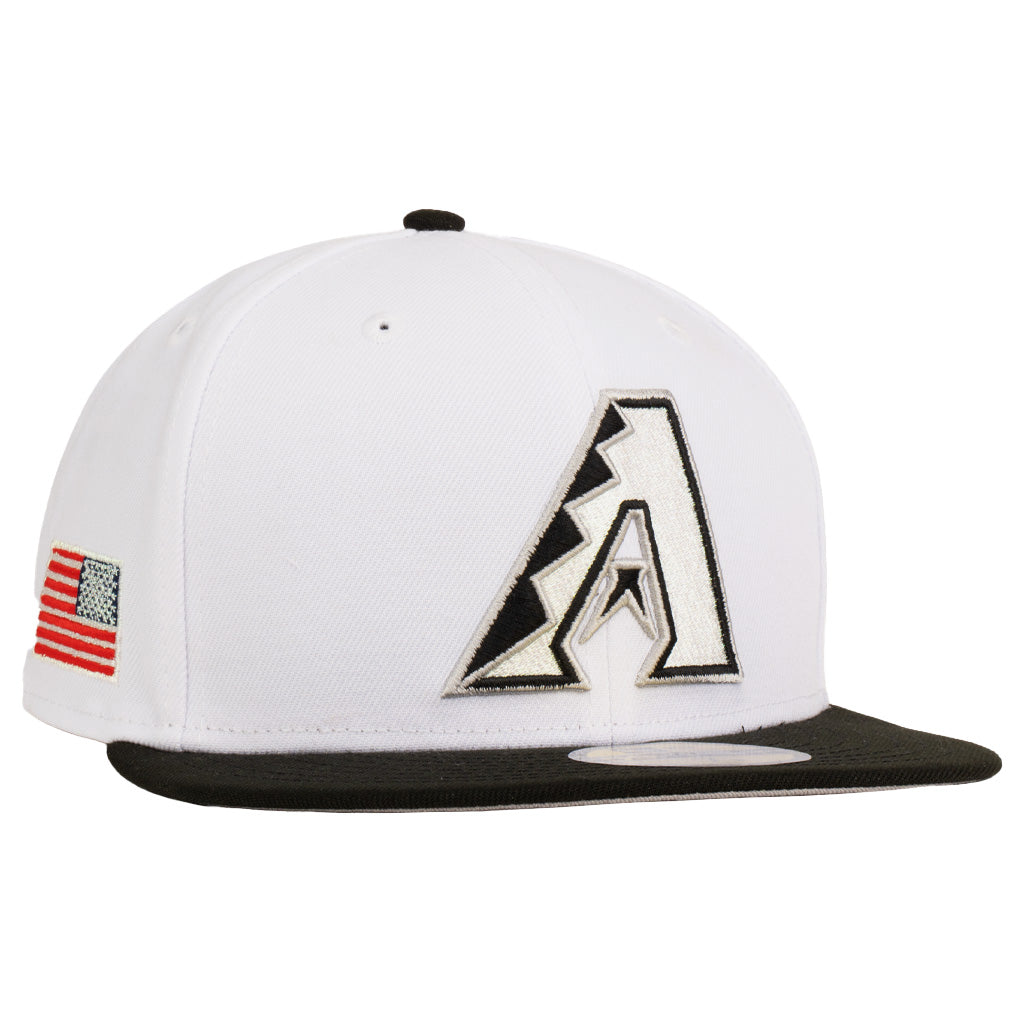 MLB Arizona Diamondbacks New Era Space Shuttle 59FIFTY Fitted Hat - White