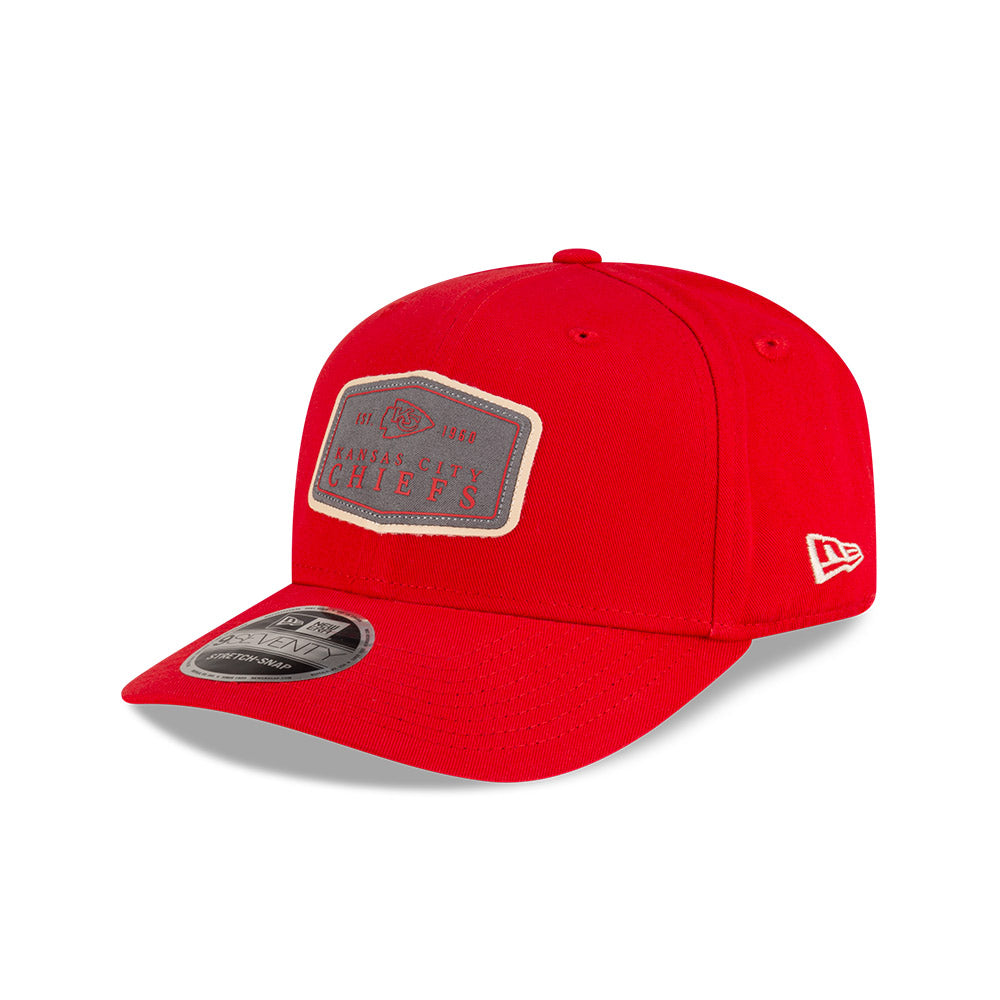 NFL Kansas City Chiefs Labeled 9SEVENTY Stretch-Snapback Hat - Red