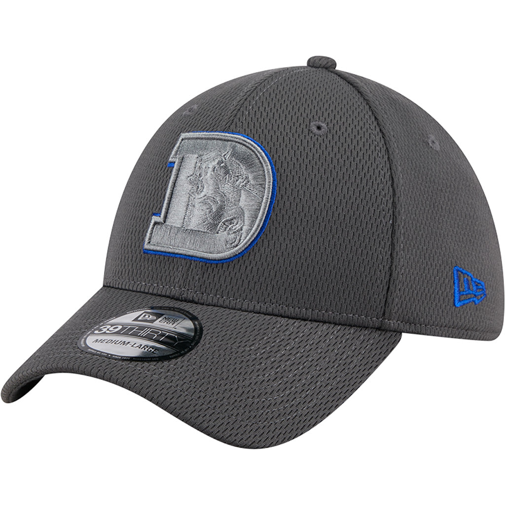 NFL Denver Broncos New Era Tonal Graphite 39THIRTY Flex Fit Hat - Graphite