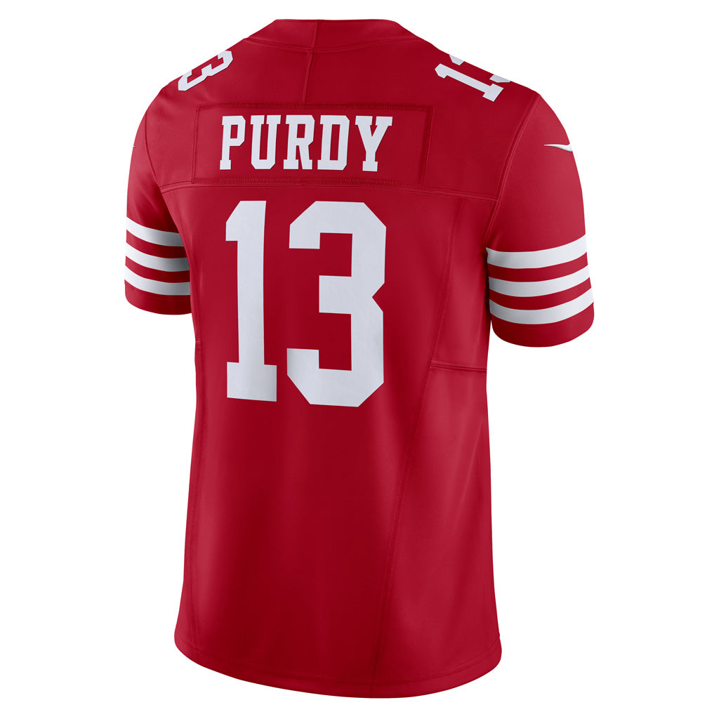 NFL San Francisco 49ers Brock Purdy Nike Home Vapor F.U.S.E Limited Jersey - Red