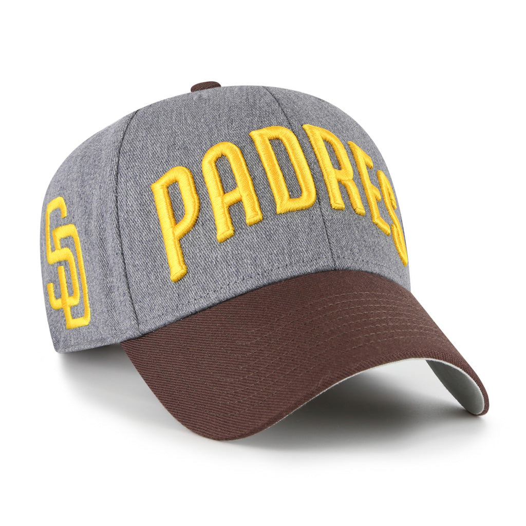 MLB San Diego Padres '47 Granite Script MVP Snapback Hat - Graphite