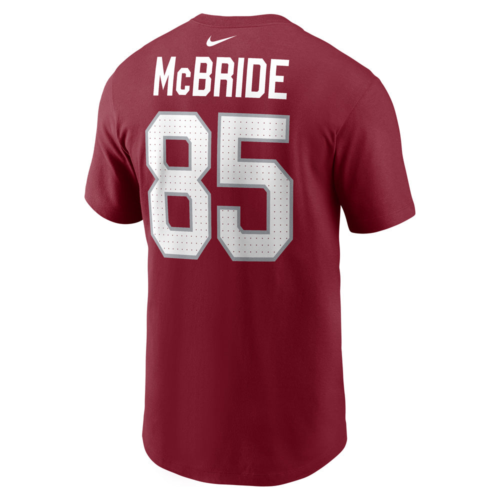 NFL Arizona Cardinals Trey McBride Nike Player Pride Name &amp; Number T-Shirt - Red