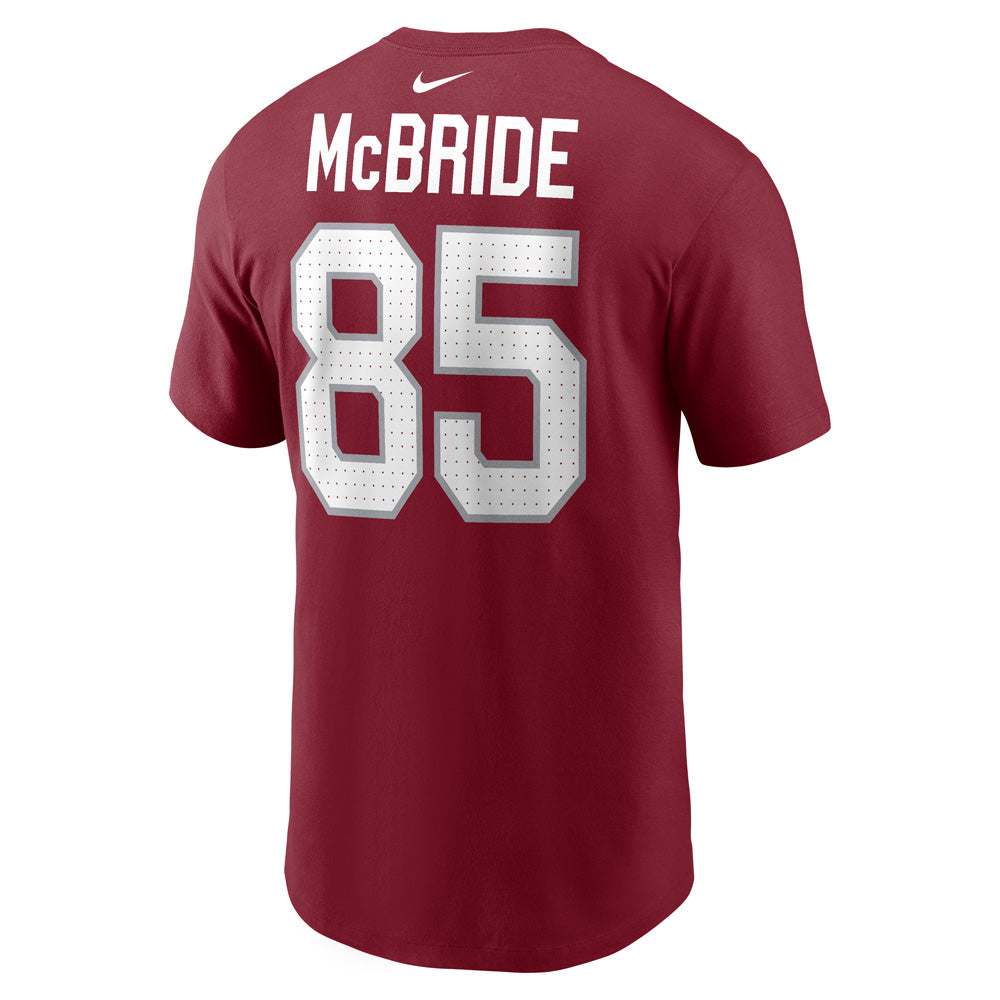 NFL Arizona Cardinals Trey McBride Nike Player Pride Name &amp; Number Tee