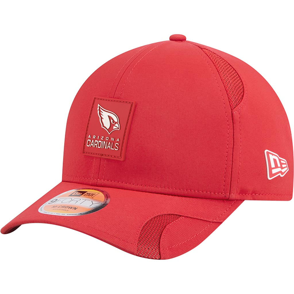 NFL Arizona Cardinals New Era 2025 Sideline 9FORTY M-Crown Snapback Hat - Red