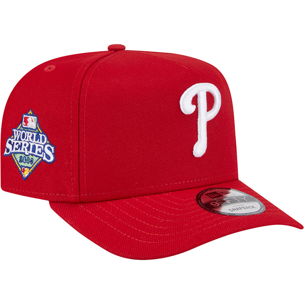MLB Philadelphia Phillies New Era OTC 9FIFTY A-Frame Hat - Red