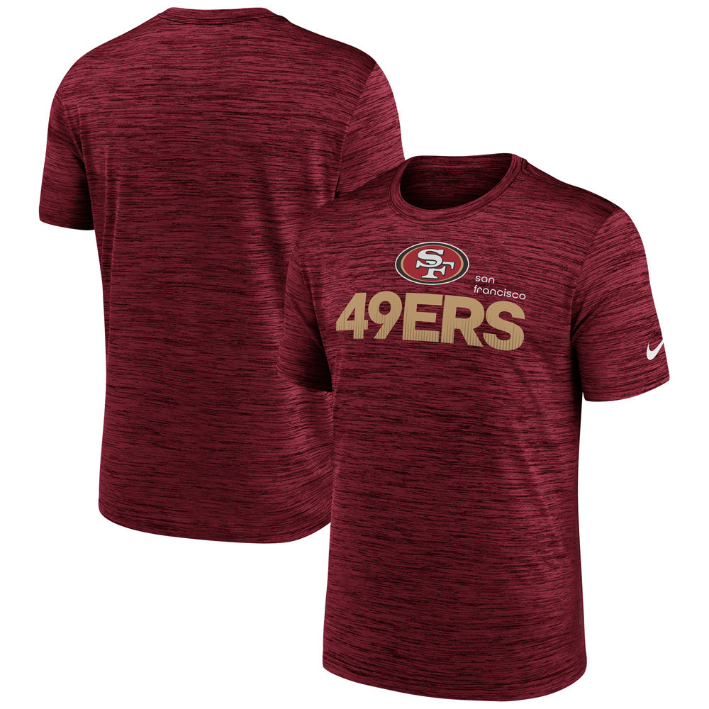 NFL San Francisco 49ers Nike 2024 Modern Velocity T-Shirt - Red