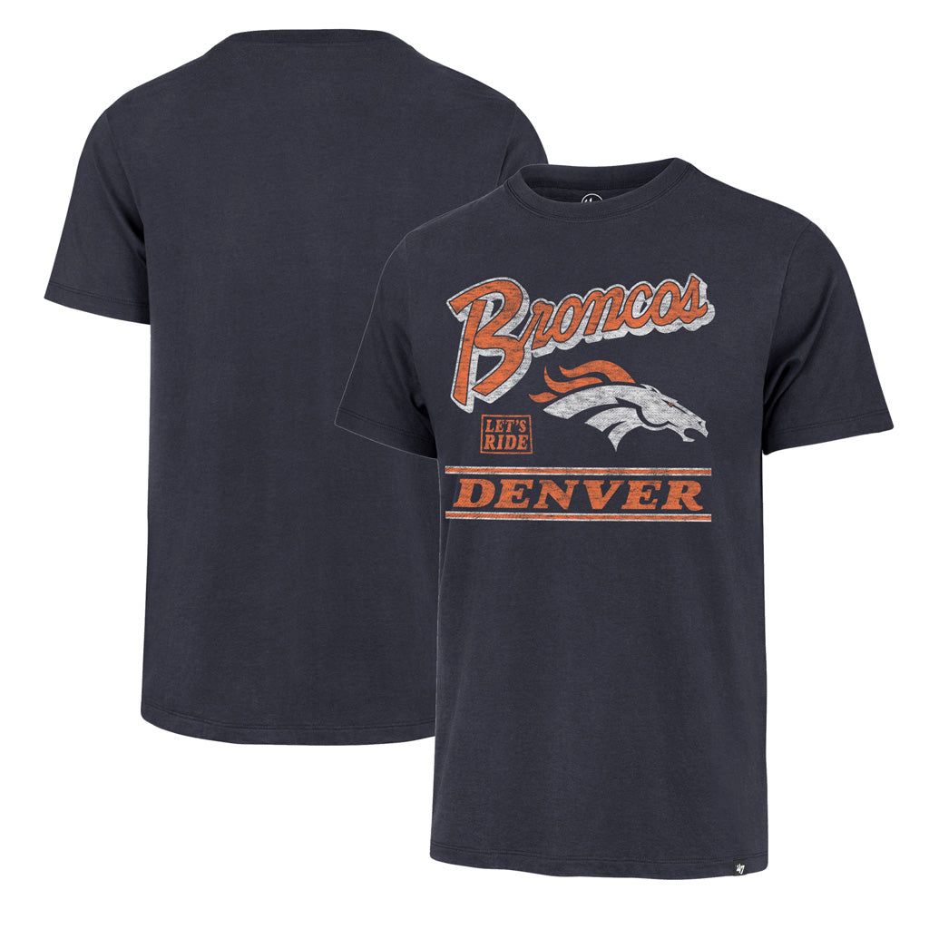 NFL Denver Broncos '47 Fly By Franklin T-Shirt - Navy
