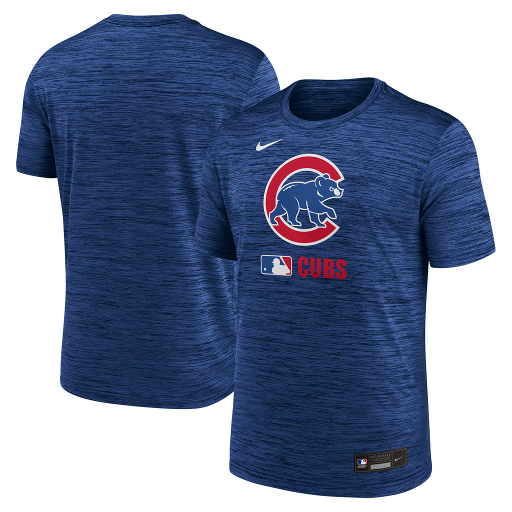 MLB Chicago Cubs Authentic Collection Velocity T-Shirt - Blue