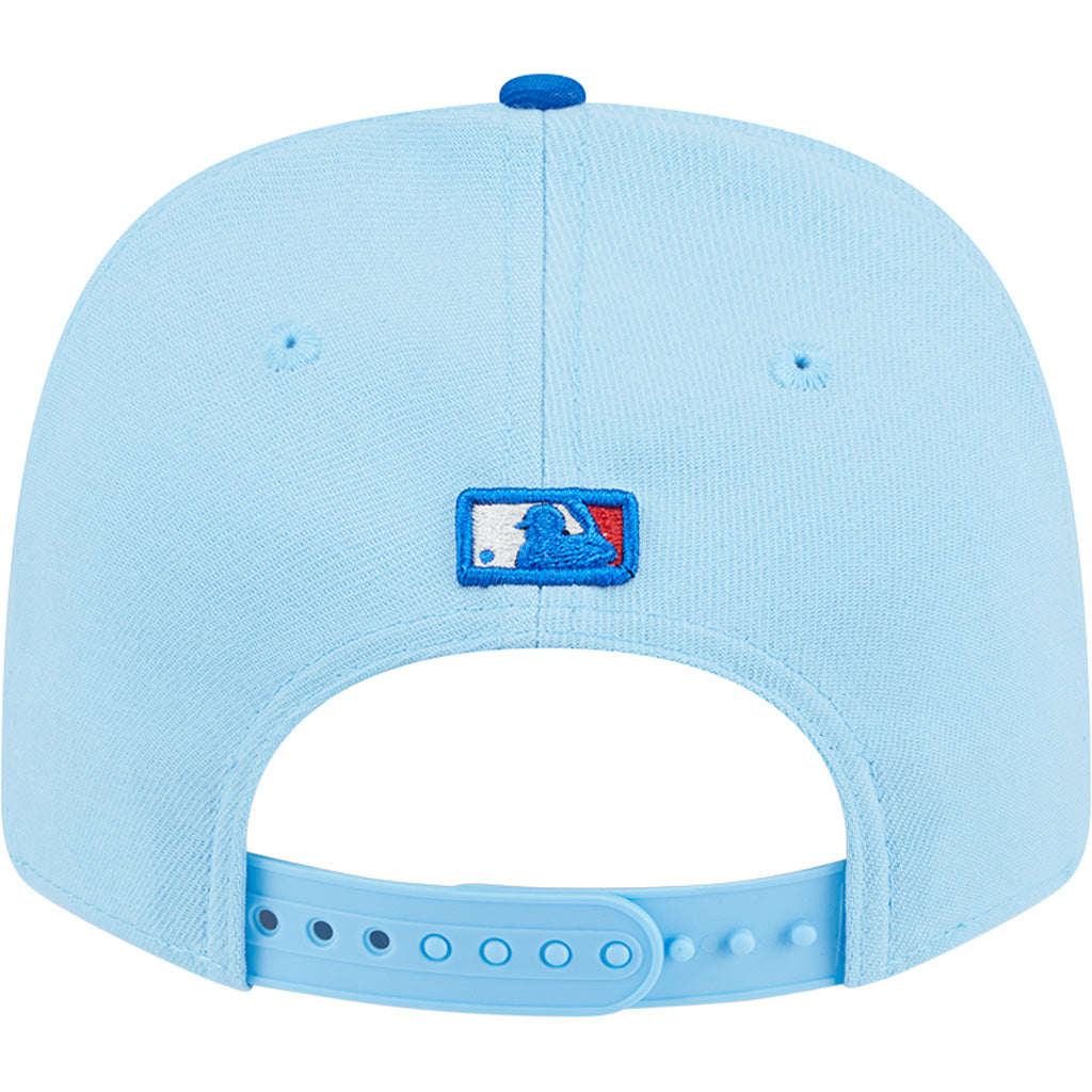 MLB Tampa Bay Rays New Era 2025 4th of July 9SEVENTY Stretch-Snapback Hat - Light Blue