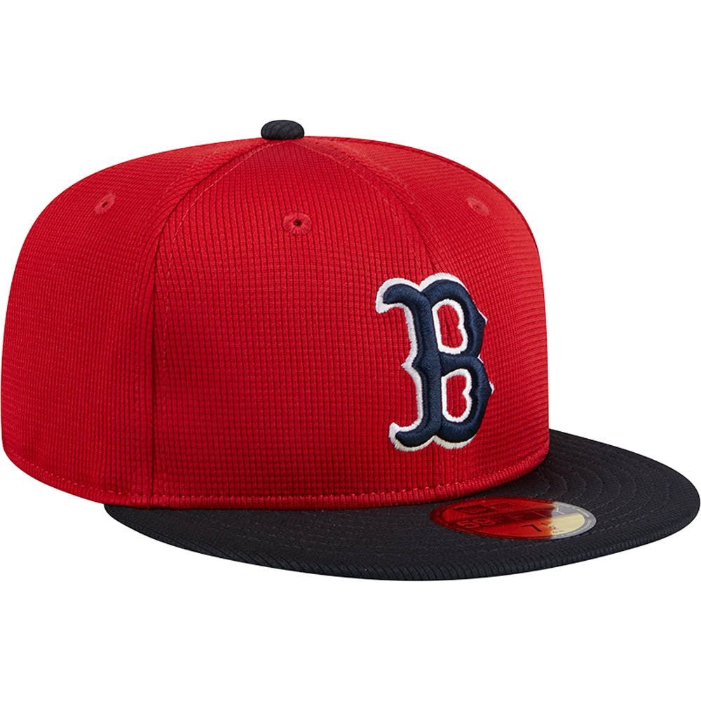 MLB Boston Red Sox New Era 2025 Batting Practice 59FIFTY Fitted Hat - Red
