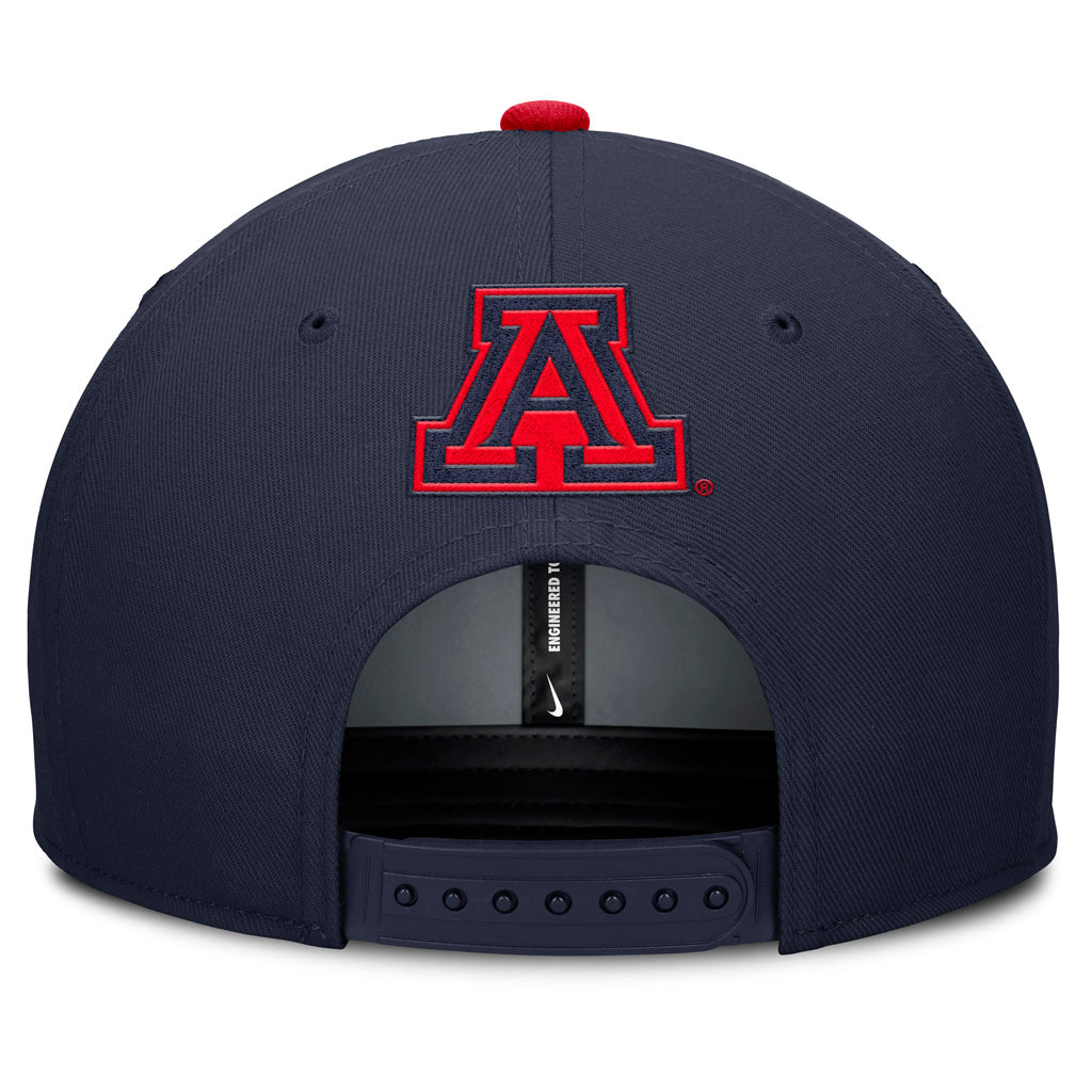 NCAA Arizona Wildcats Nike Repeat Outline Snapback Hat - Navy