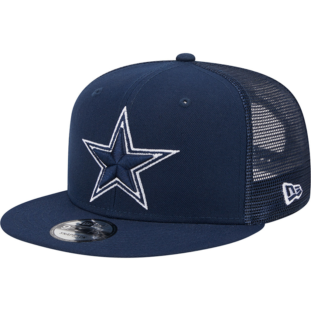NFL Dallas Cowboys New Era Trucker 9FIFTY Snapback Hat - Navy