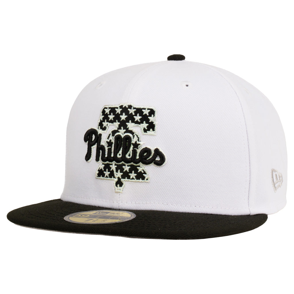 MLB Philadelphia Phillies New Era Space Shuttle 59FIFTY Fitted Hat - White