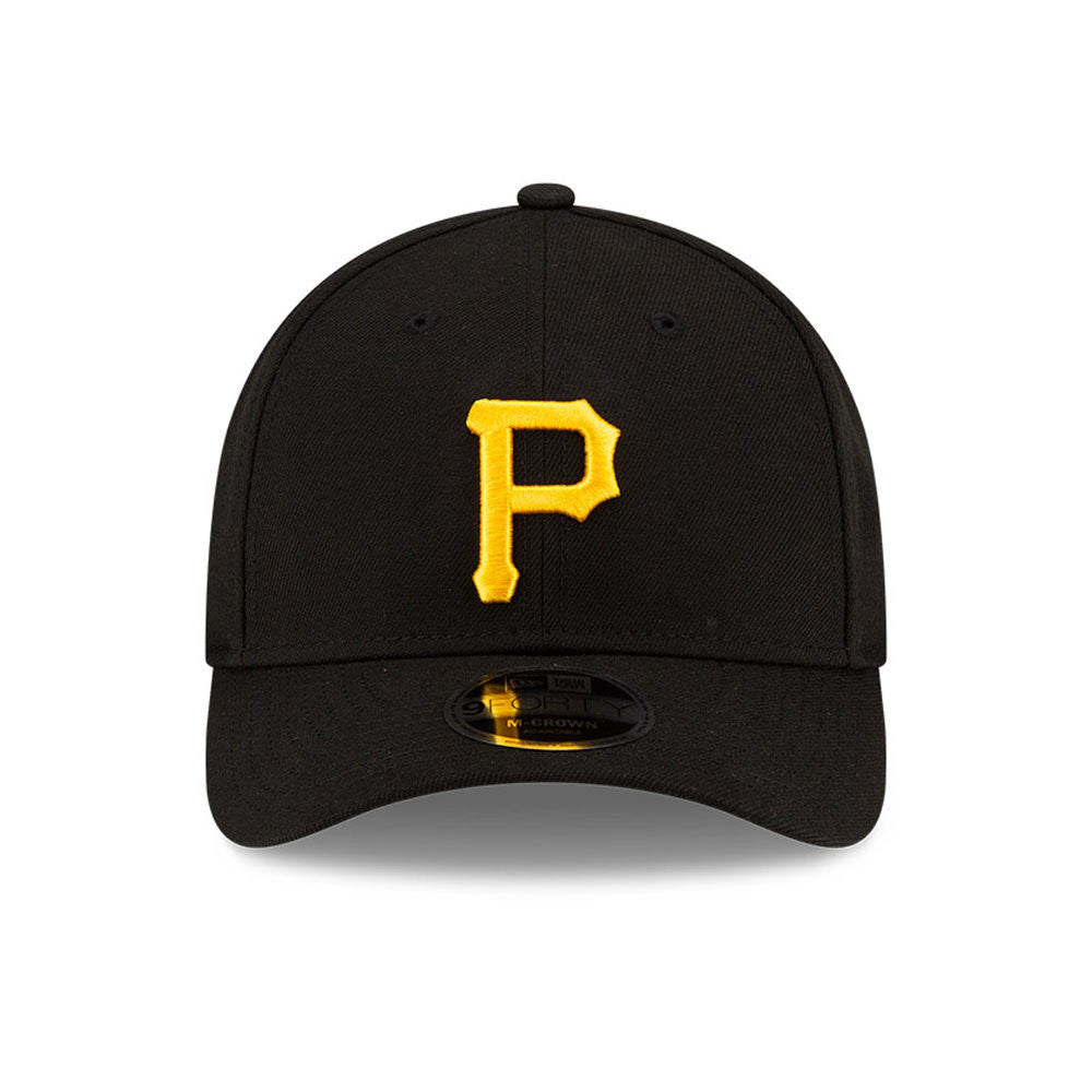 MLB Pittsburgh Pirates New Era Game Player Replica 9FORTY M-Crown Hat - Black