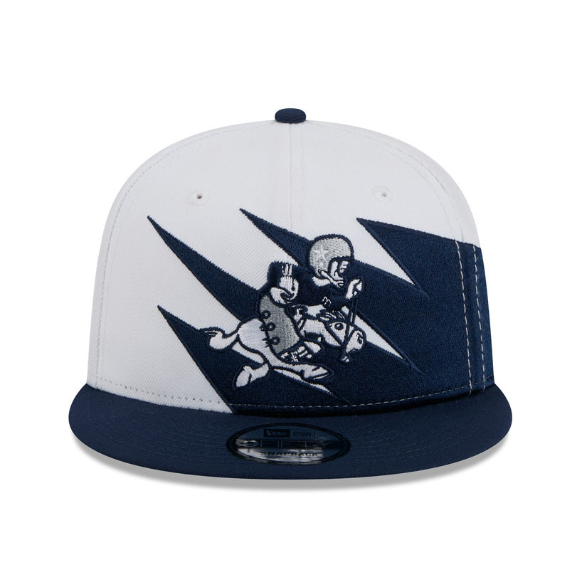 NFL Dallas Cowboys New Era Jagged 9FIFTY Snapback Hat - White