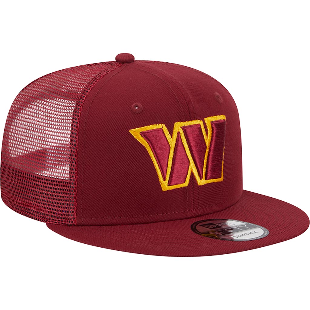 NFL Washington Commanders New Era 9FIFTY Snapback Trucker Hat - Maroon