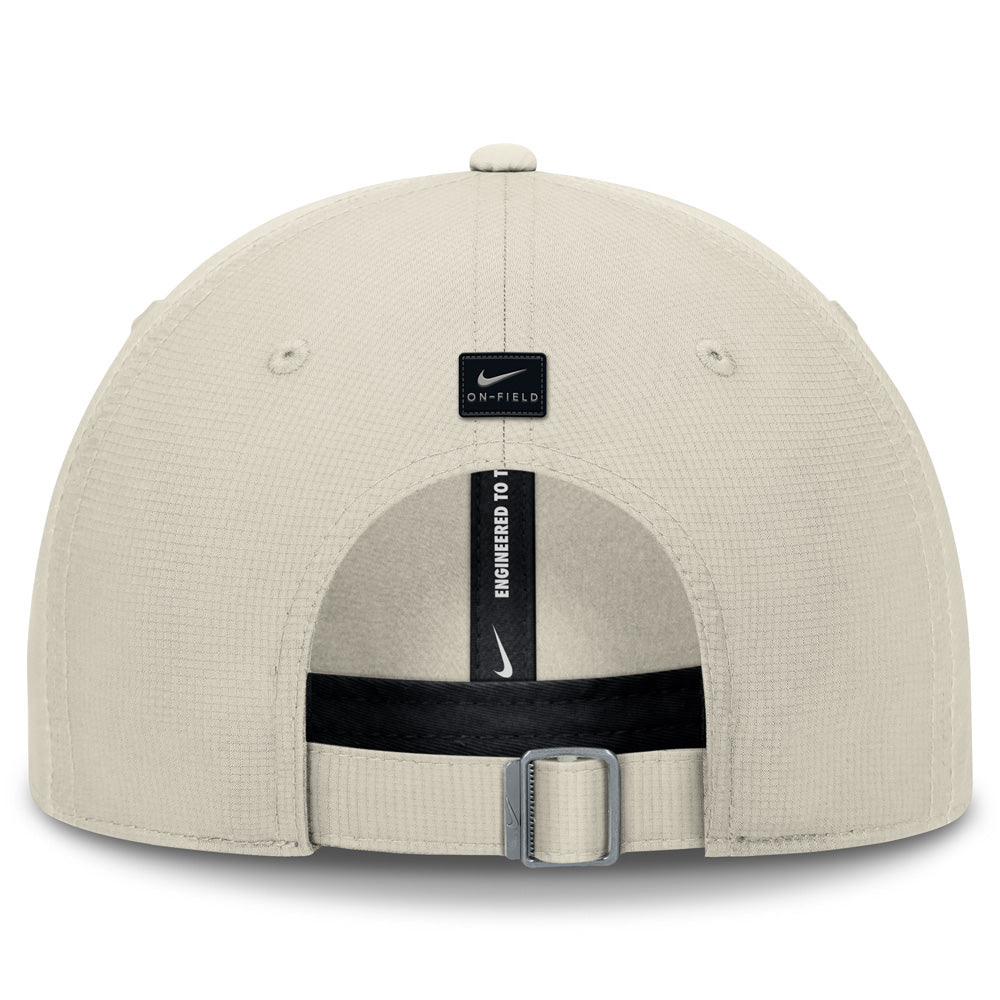 NCAA Arizona Wildcats Nike Club Structured Cap Slouch Adjustable Hat - Cream