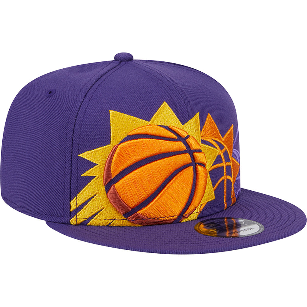 NBA Phoenix Suns New Era Team Shadow 9FIFTY Hat - Purple