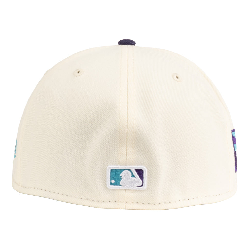 MLB Arizona Diamondbacks New Era Two-Tone City Connect Teal Wordmark 59FIFTY Fitted Hat - Cream