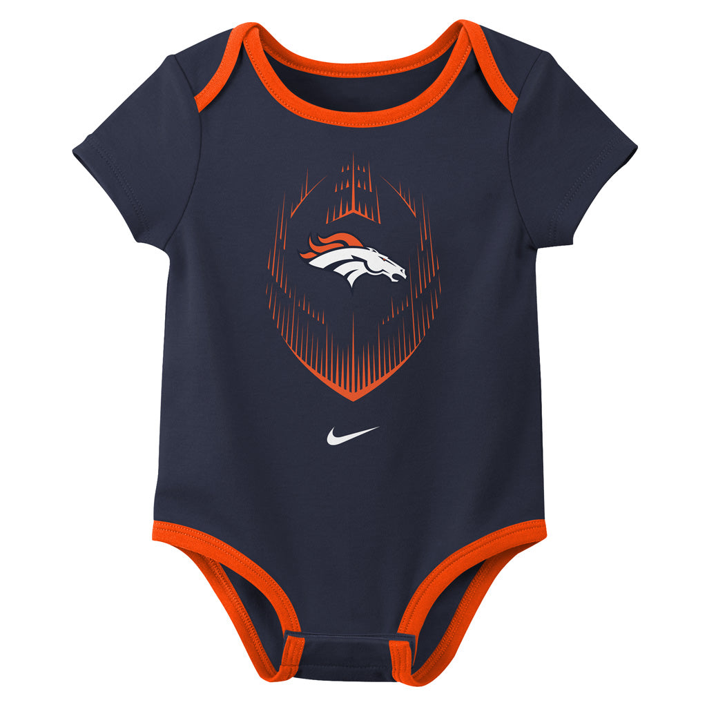 NFL Denver Broncos Infant Nike 3 Piece Set