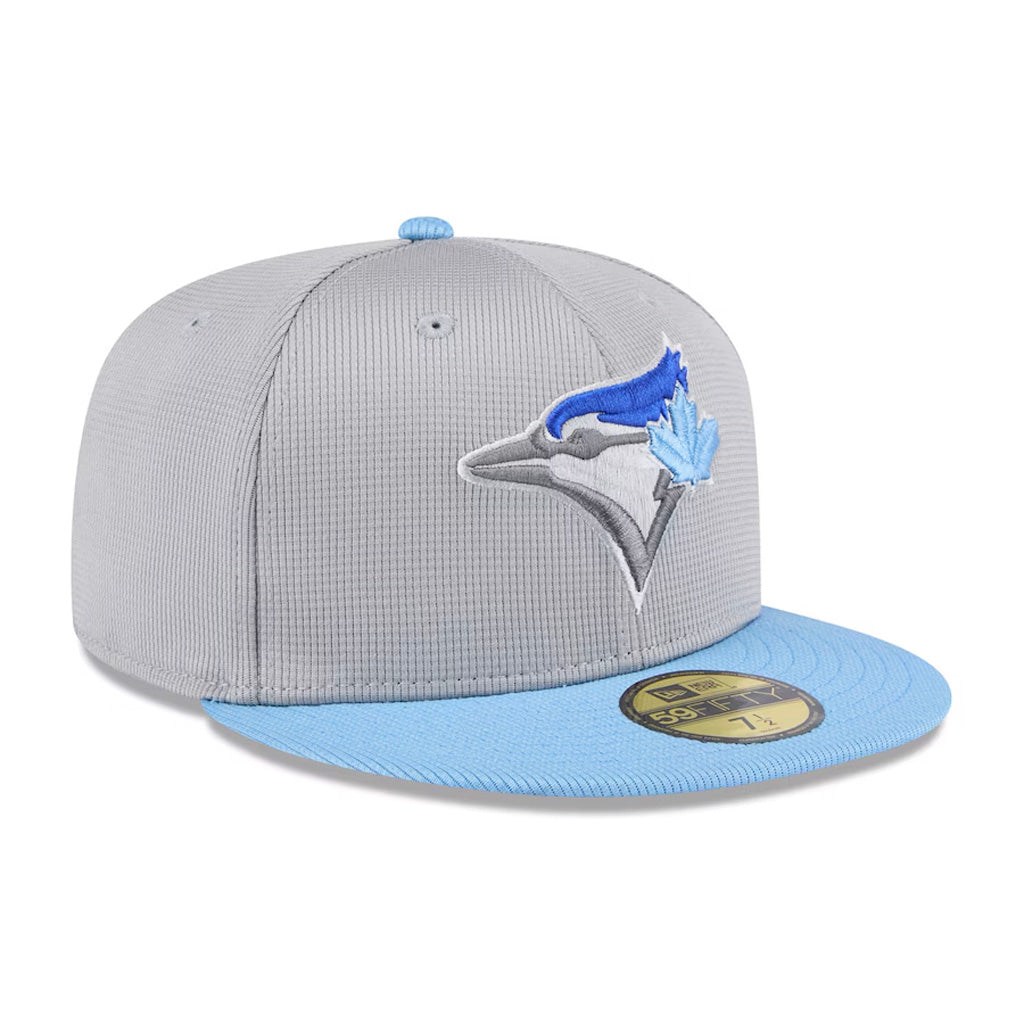 MLB Toronto Blue Jays New Era 2025 Graphite Batting Practice 59FIFTY Fitted Hat - Graphite
