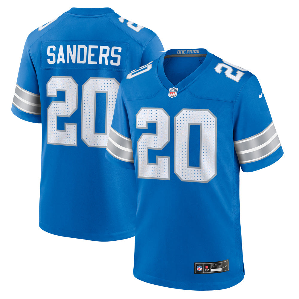 NFL Detroit Lions Barry Sanders Nike Home Game Jersey - Blue