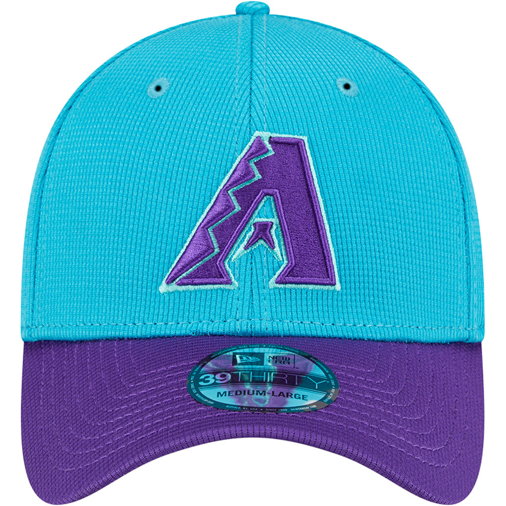 MLB Arizona Diamondbacks New Era 2025 City Connect Batting Practice 39THIRTY Flex Fit Hat - Teal