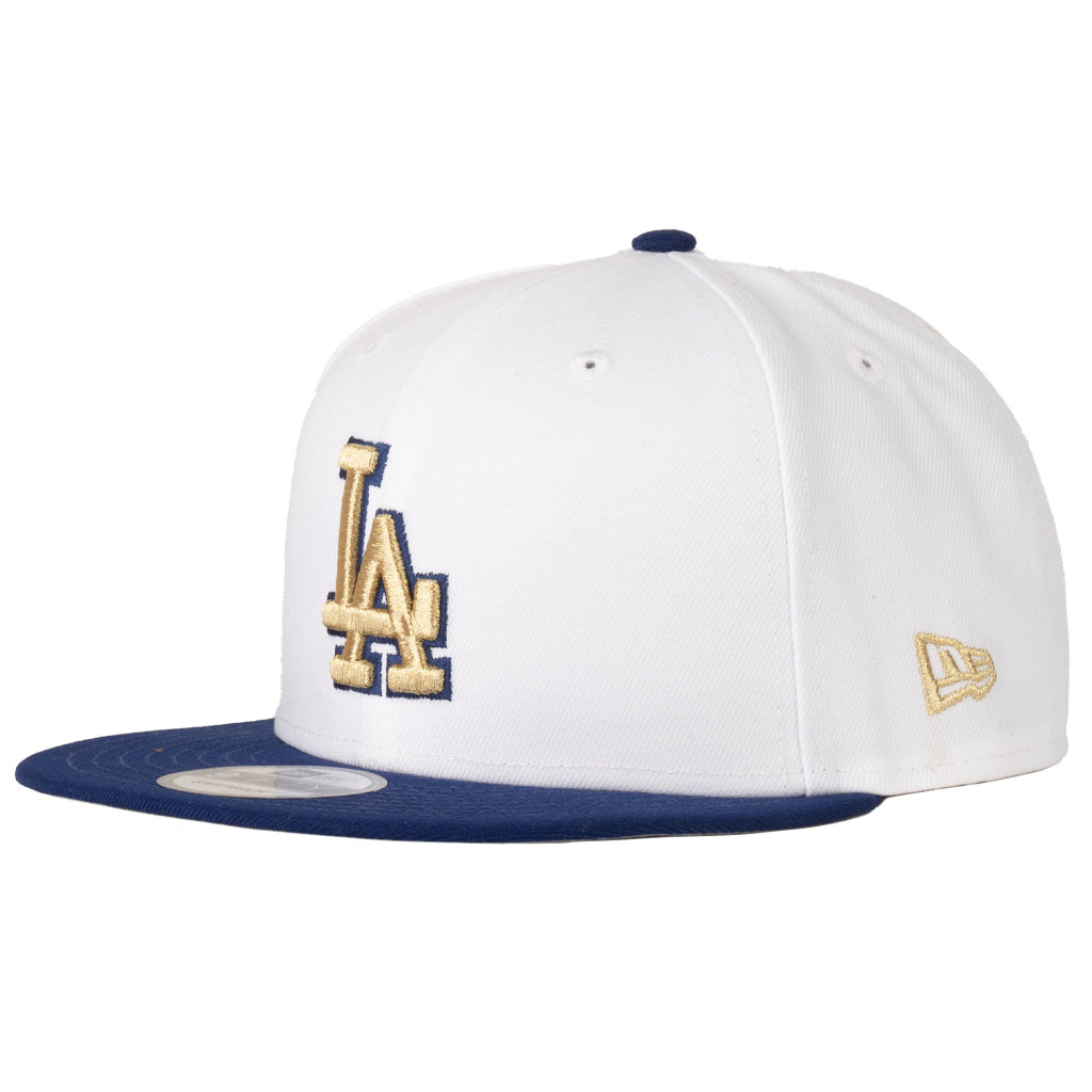 MLB Los Angeles Dodgers New Era Team Gold Refresh 9FIFTY Snapback Hat - White