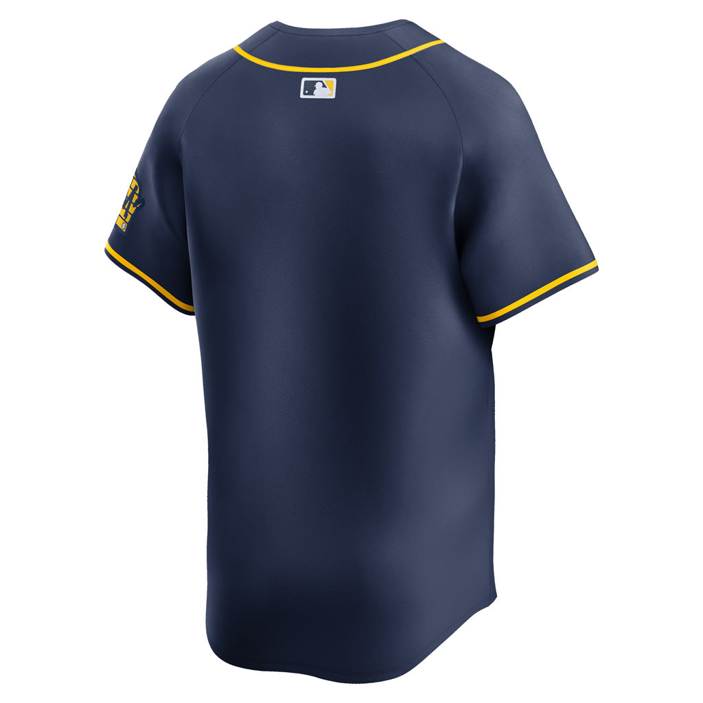 MLB Milwaukee Brewers Nike Alternate Limited Jersey - Navy