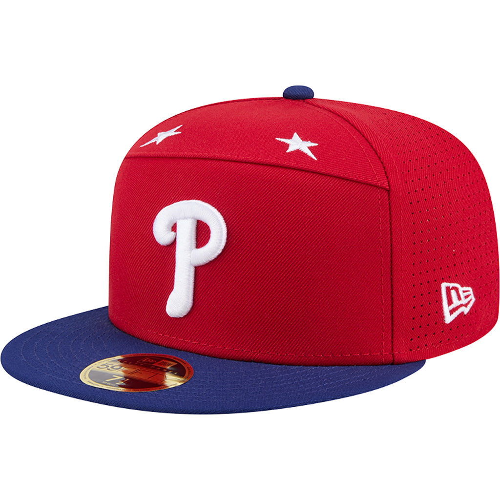 MLB Philadelphia Phillies New Era 2025 All Star Game 59FIFTY Fitted Hat - Red