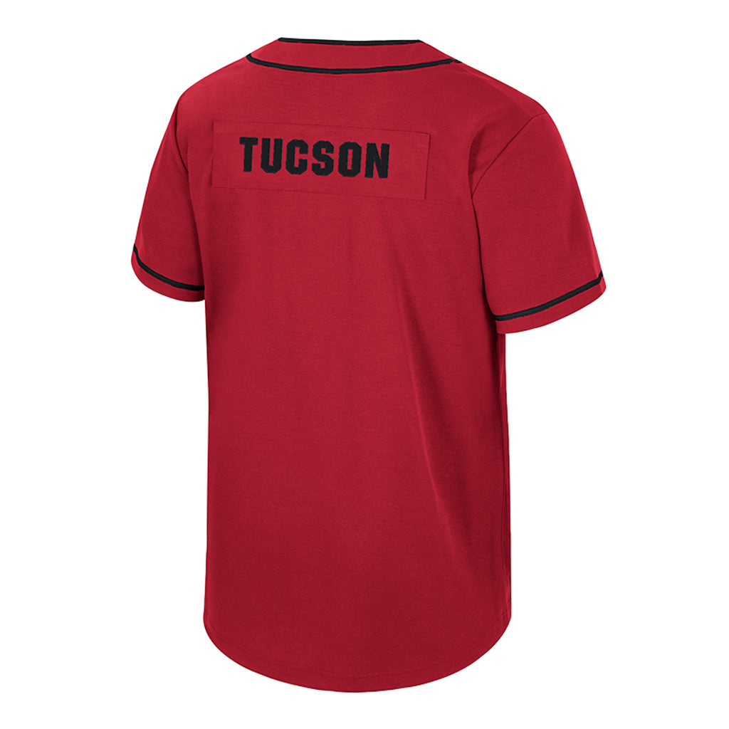 Tucson Roadrunners Youth Colosseum Detonation Baseball Jersey - Red