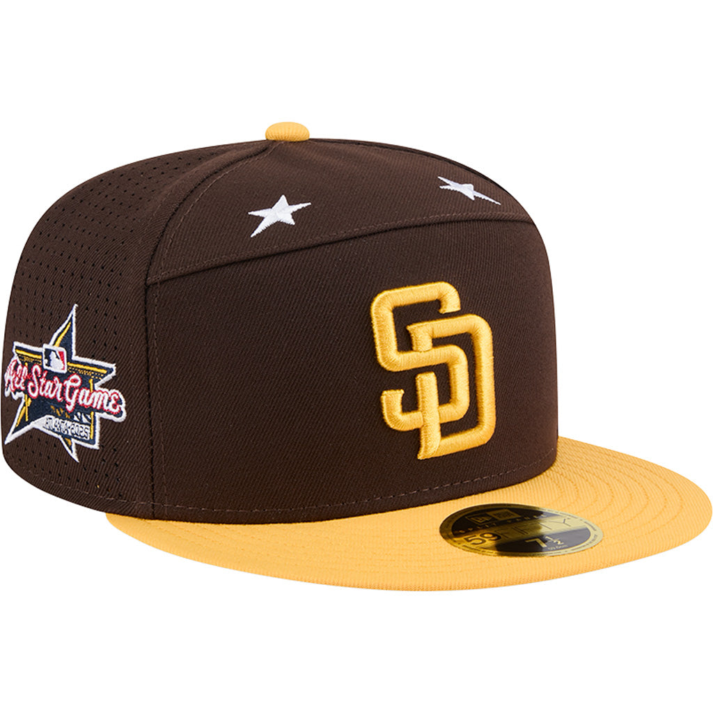 MLB San Diego Padres New Era 2025 All Star Game 59FIFTY Fitted Hat - Brown