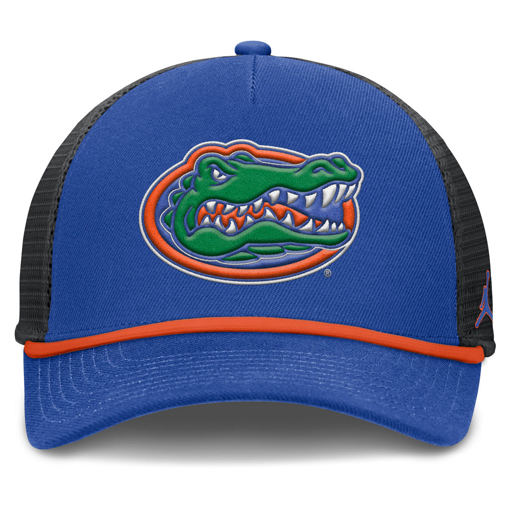 NCAA Florida Gators Nike Primary Logo Snapback Trucker Hat - Blue