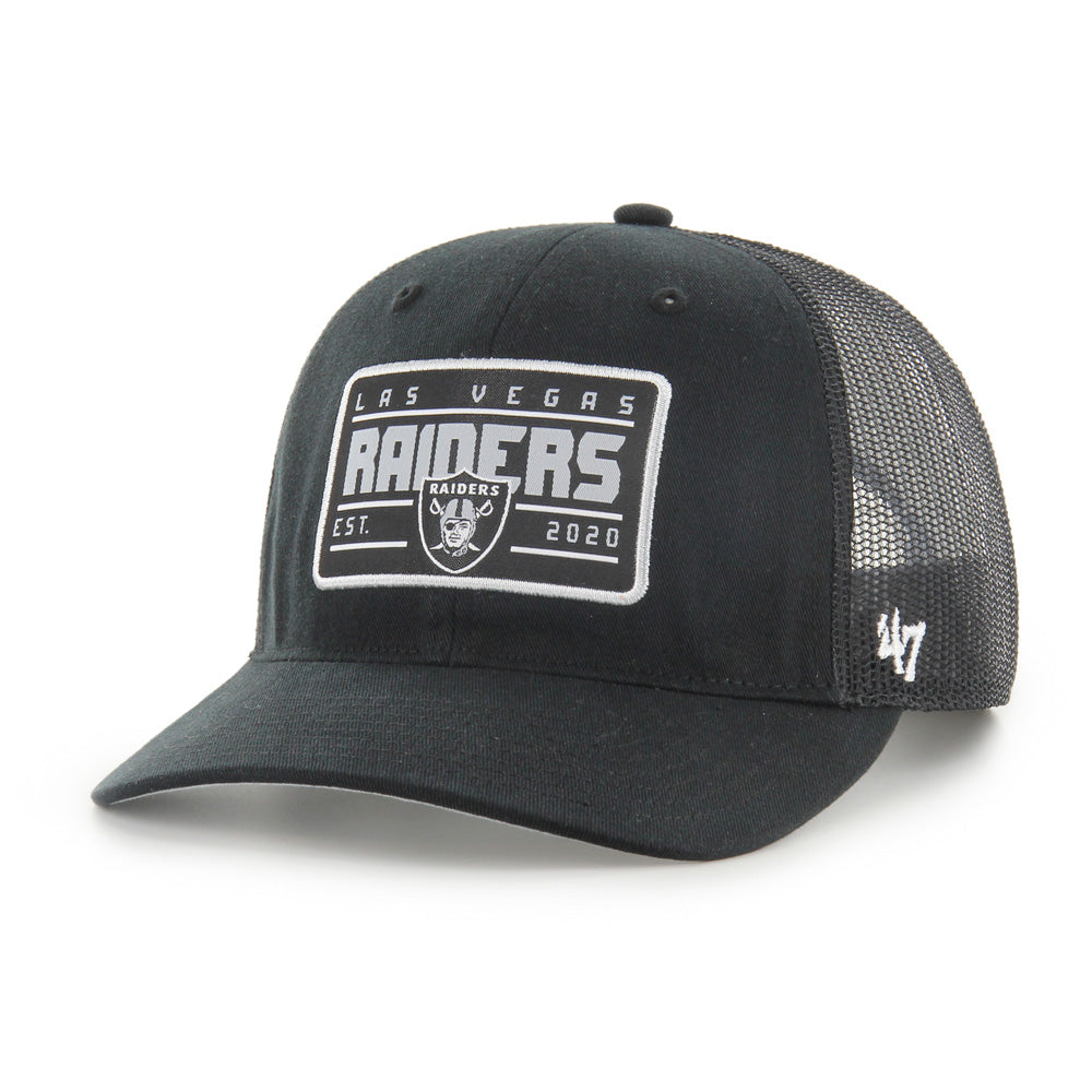 NFL Las Vegas Raiders '47 Hardline Trucker Adjustable Hat - Black