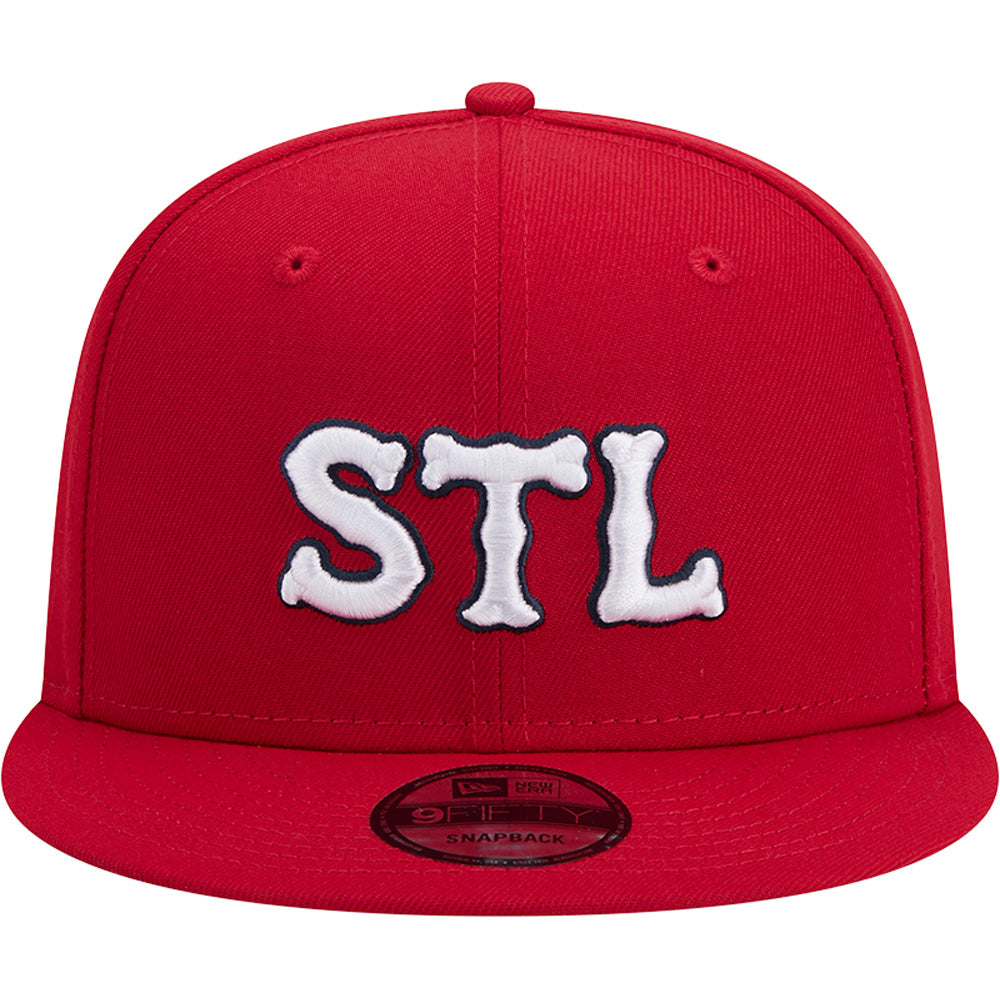 MLB St. Louis Cardinals New Era City Connect 9FIFTY Snapback Hat - Red
