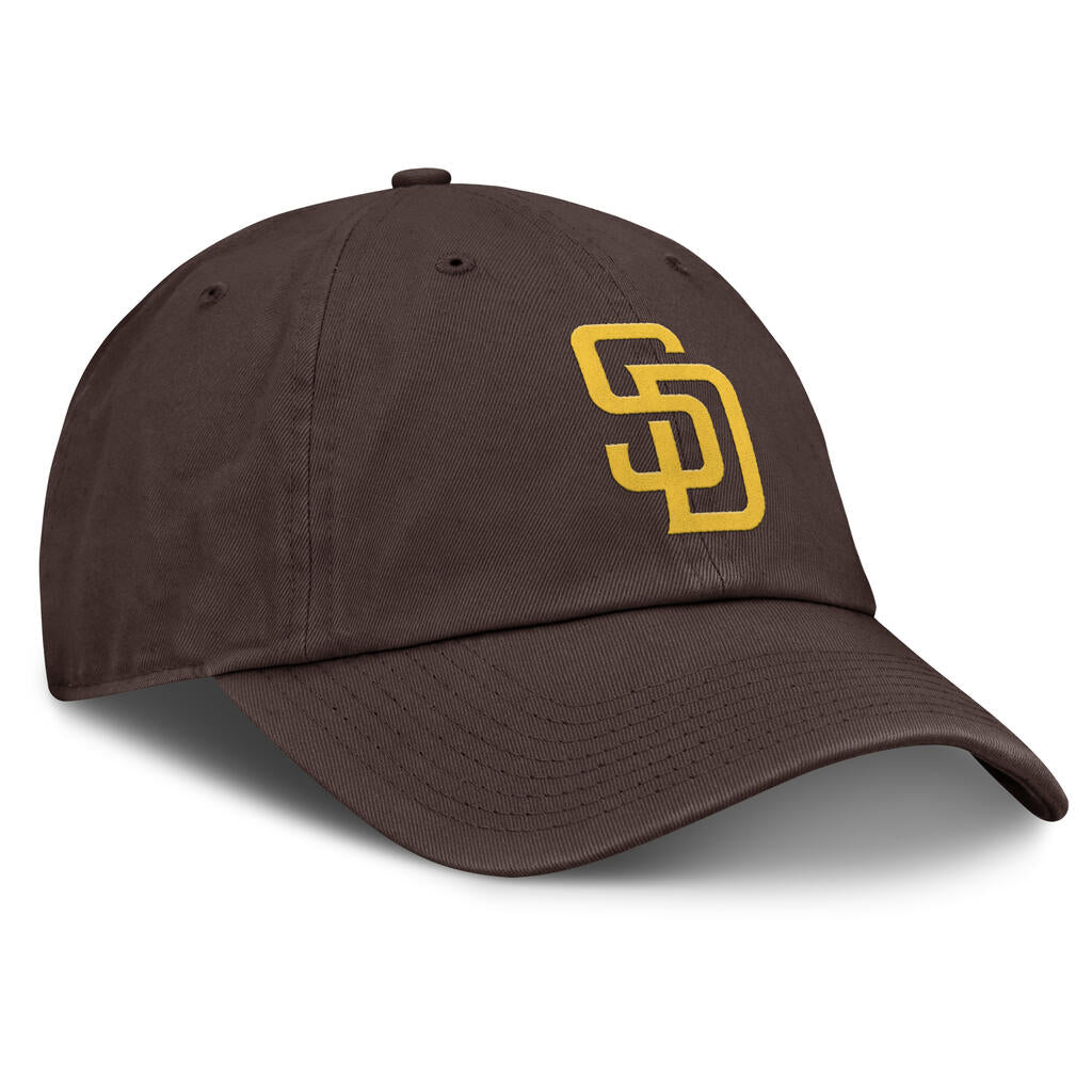MLB San Diego Padres Nike Tonal Slouch Adjustable Hat - Brown